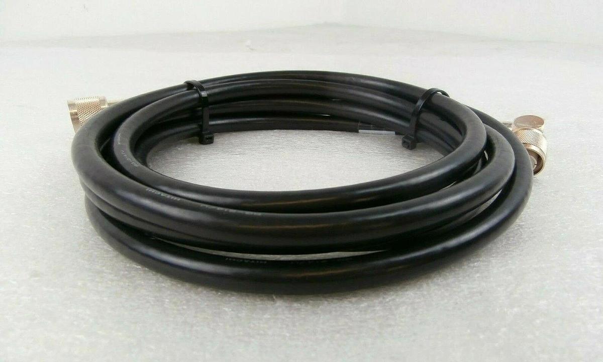 Used TEL Tokyo Electron 3S86-051850-11 RF Cable 10 Foot Trias Working Spare