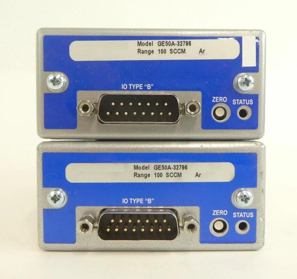 Used MKS Instruments GE50A Mass Flow Controller MFC GE50A-32796 GE50A-31531 Lot of 5