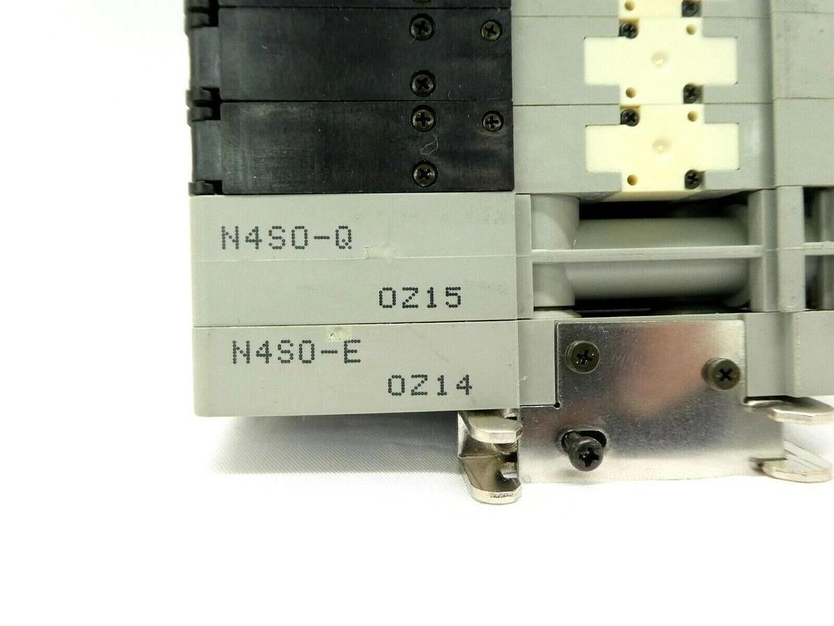 Used CKD N4S0 14-Port Pneumatic Manifold Right N4S0-T50 N3S010 Lot of 5 Working