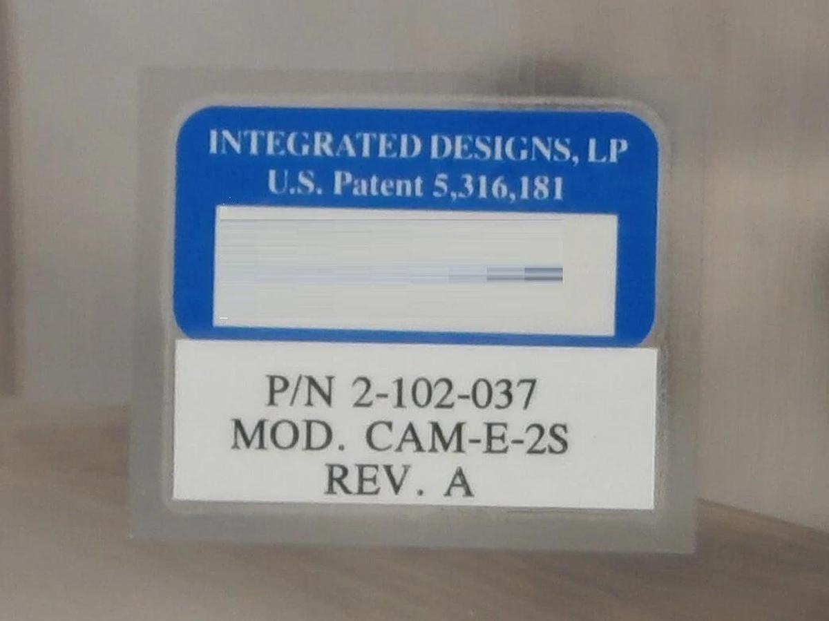 Used IDI Integrated Designs 2-102-037 Chemical Assist Module CAM-E-2S Working Spare