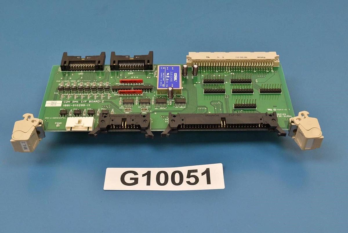 Used Tokyo Electron 1B81-010299-11 PCB C2H SM4 I/F Board-Z