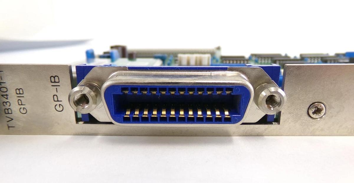 Used TEL Tokyo Electron 3281-000019-15 Processor VME PCB Card TVB3401-1/GPIB Working