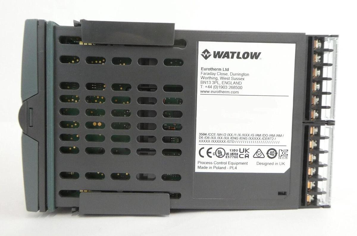 Watlow 3504/CCE/VH/2/XX/1/X/XXX/G/AM/DO/AM/AM Temperature Controller 3504 New