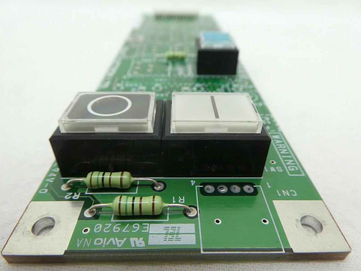 Used TEL Tokyo Electron 3M80-001950-11 Button Panel PCB TYB61G-1/SW1 Trias Working