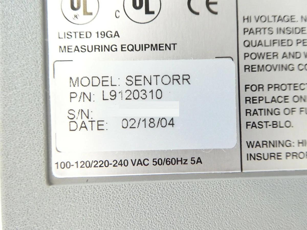 Varian Vacuum Technologies L9120310 Vacuum Gauge Controller SenTorr P129695 New