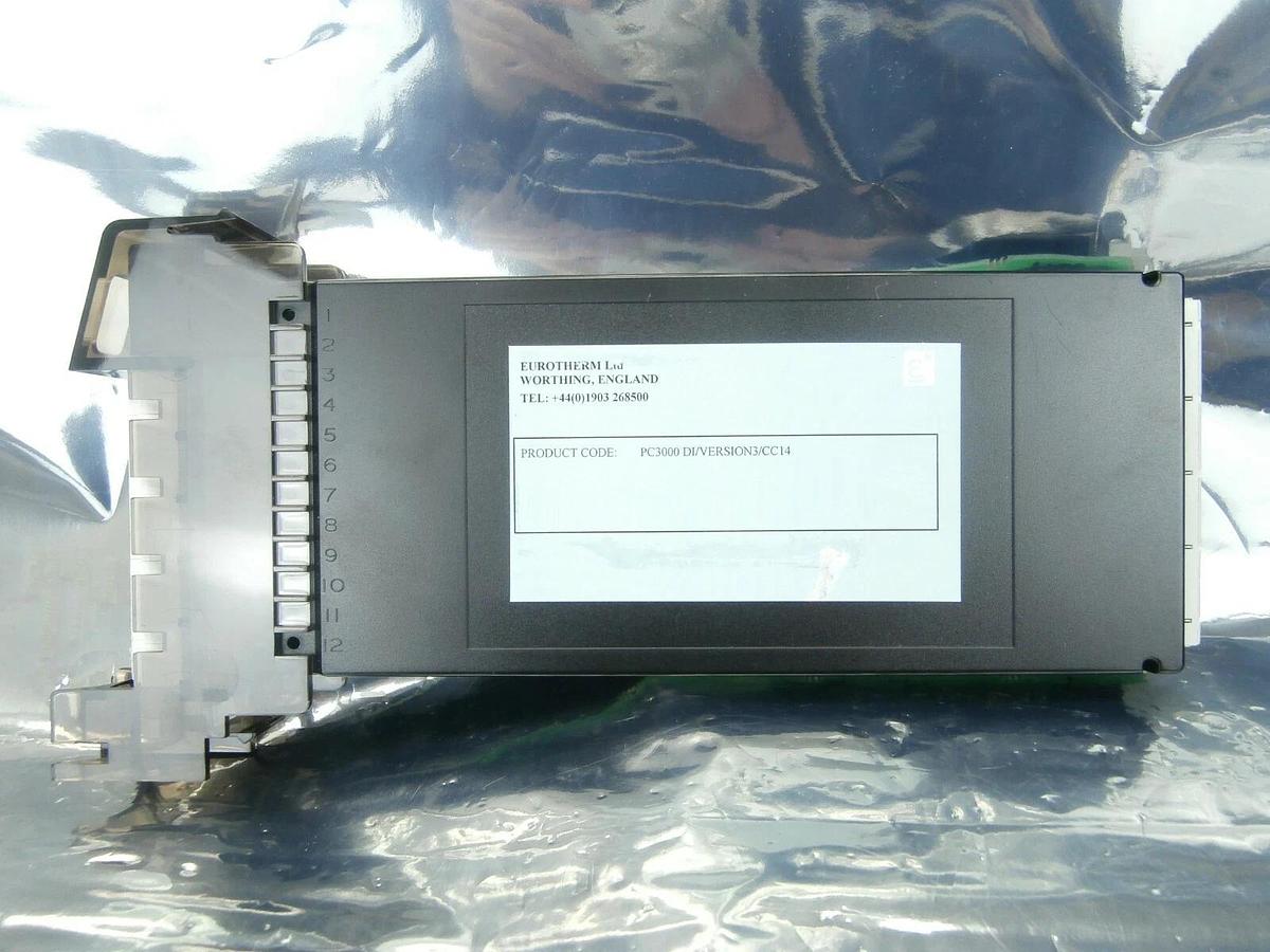 Used Eurotherm PC3000 DI/VERSION3/CC14 14-Channel Dry Contact Input Module Used