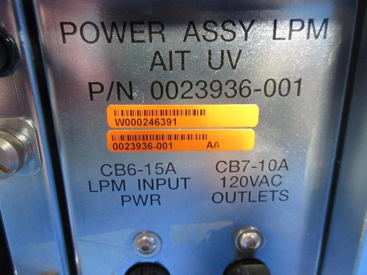 Used KLA-Tencor 0023936-001 Power Assy LPM AIT UV Used Working