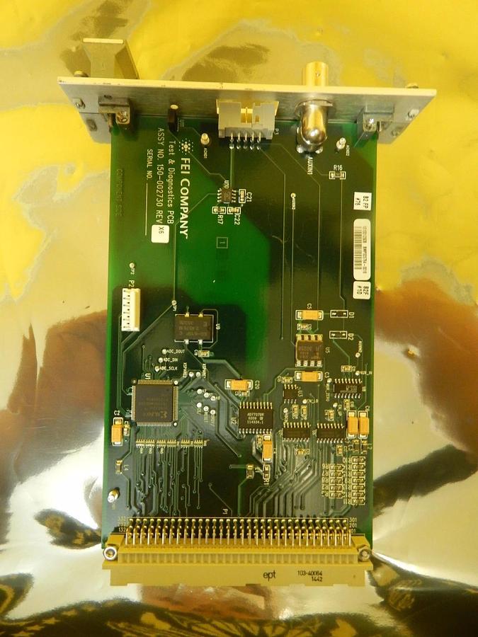 Used FEI Company 150-002730 Test and Diagnostics PCB Card CLM-3D Used Working
