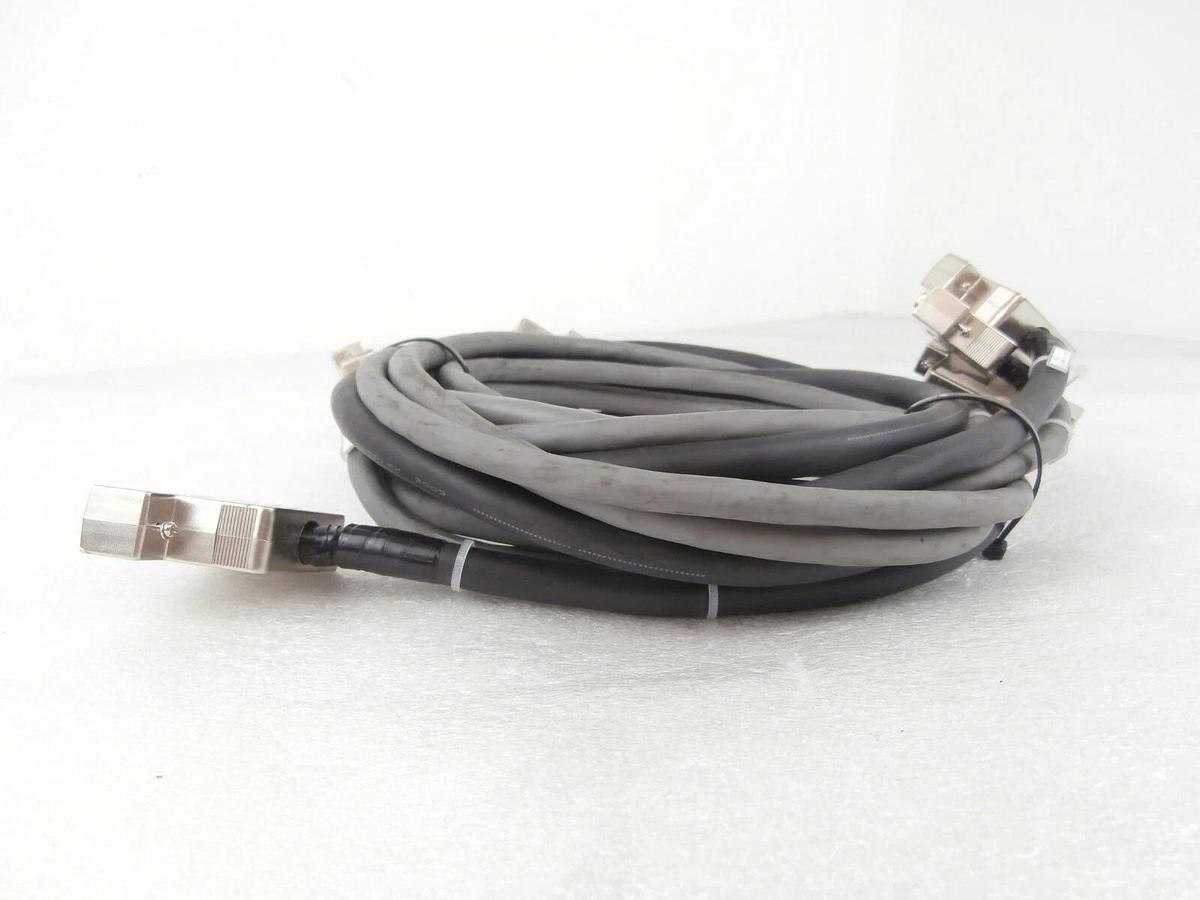 Used Yaskawa XU-RCM2500T Robot to Linear Track Cable Set of 5 Nikon OPTISTATION 7