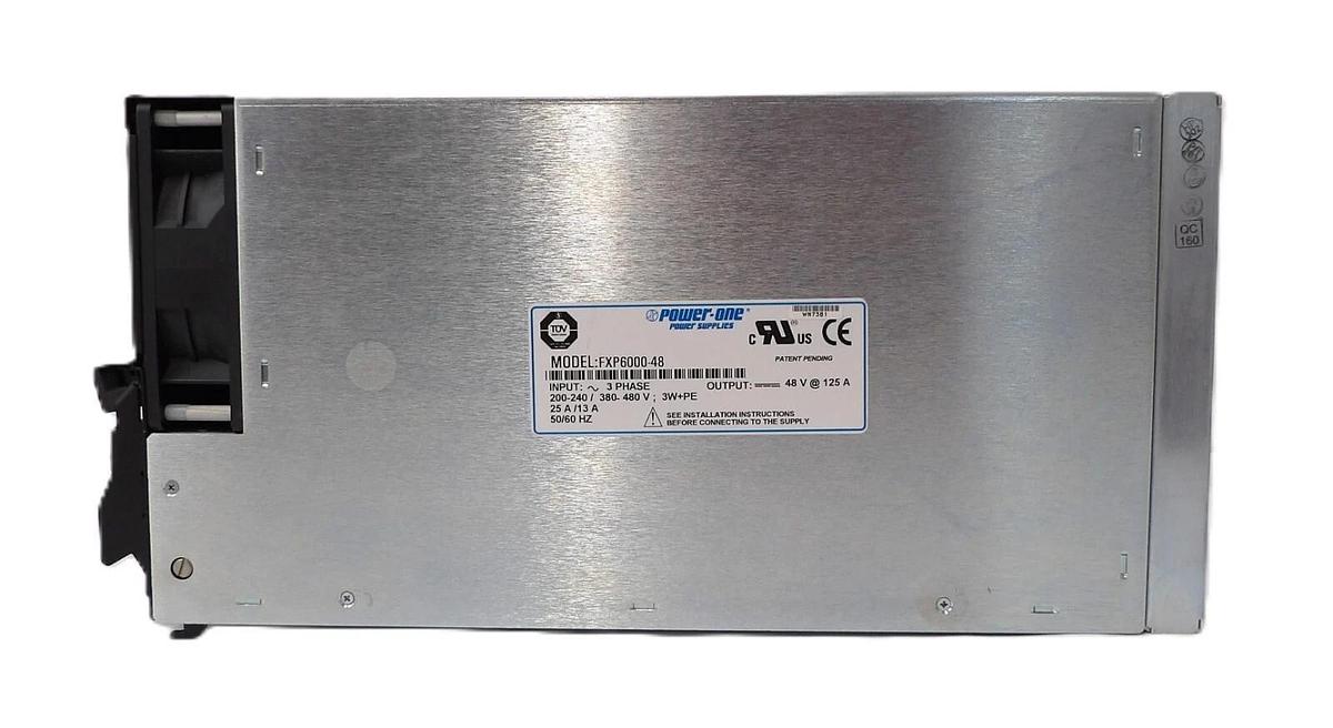 Used Power-One FXP6000-48 3-Phase Power Supply AC-DC Series Working Surplus