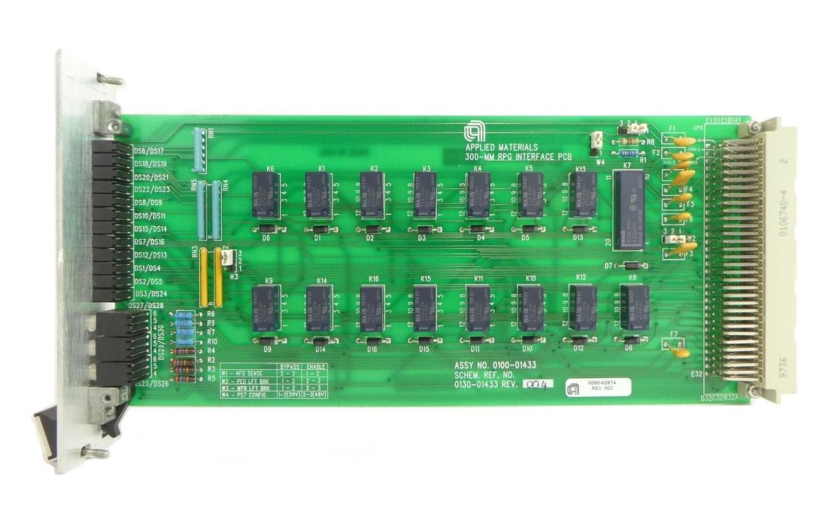 Used AMAT Applied Materials 0090-02674 300mm RPG Interface PCB Working Surplus