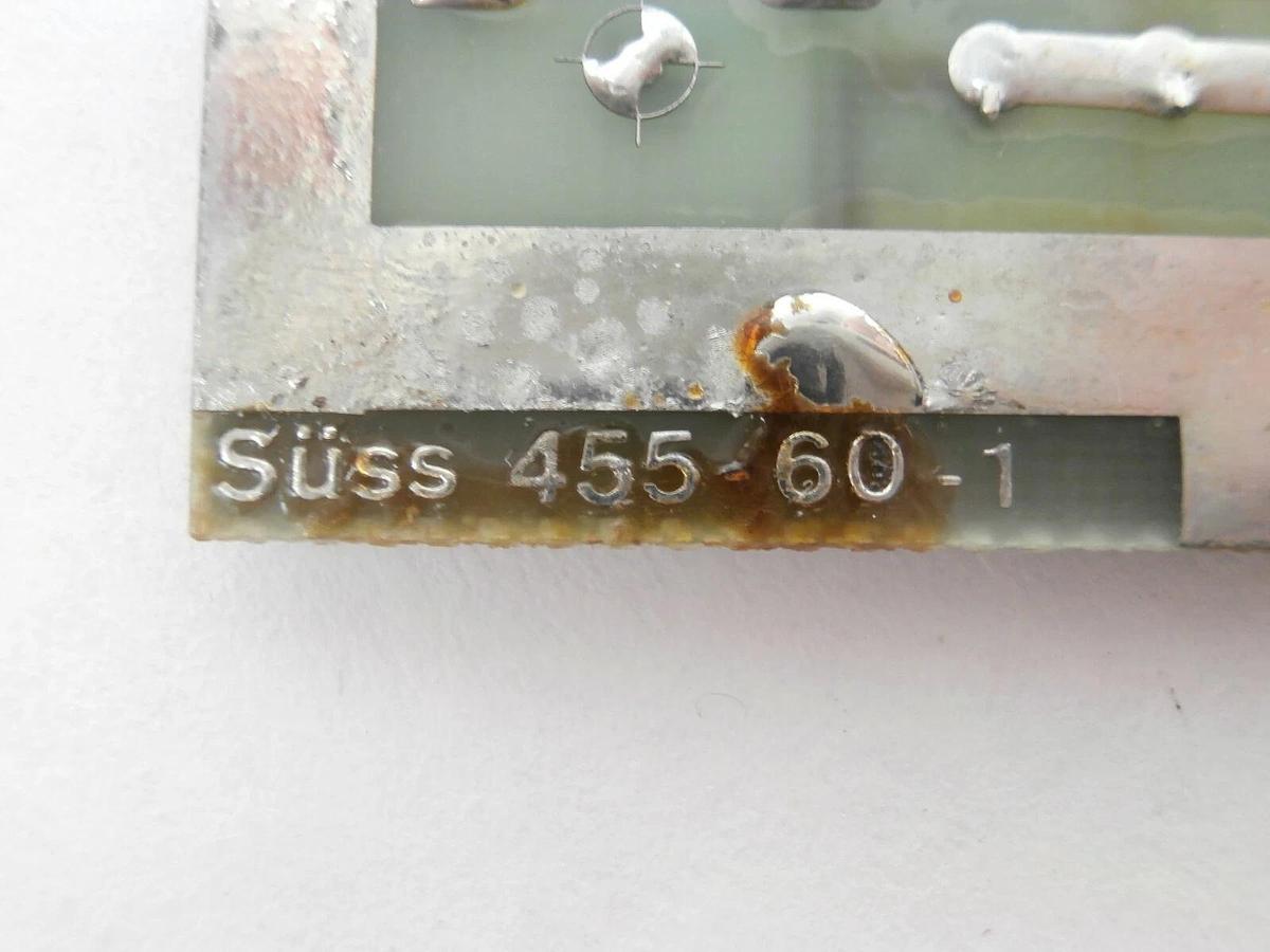 Used Karl Suss 455-60-1 PCB Card 559.1bA MJB 55 Wafer Mask Aligner Working Surplus