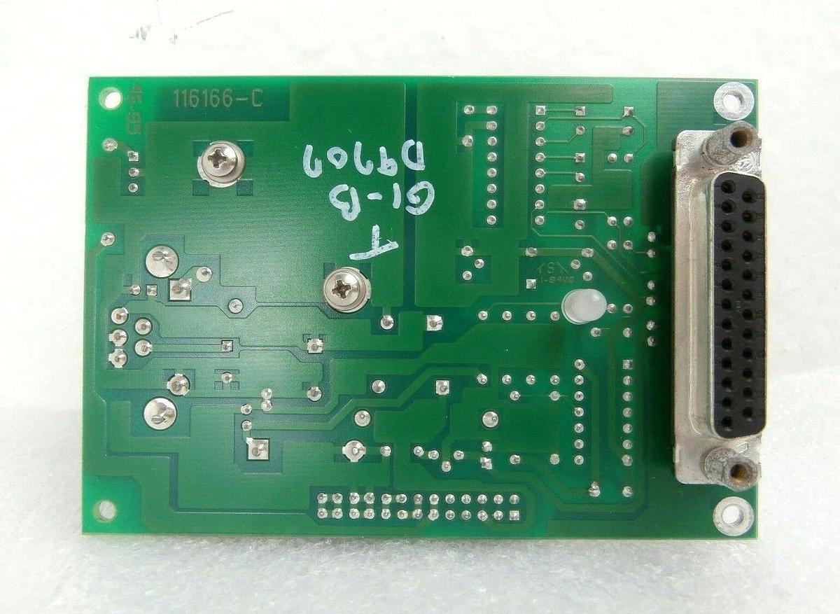 Used MKS Instruments 116167 Interface Connector PCB 116166-C Working Spare