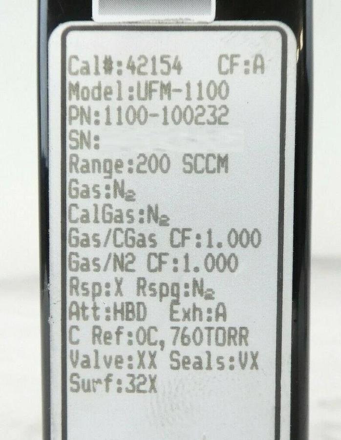 Used UNIT Instruments 1100-100232 Mass Flow Meter UFM-1100 Reseller Lot of 3 Working