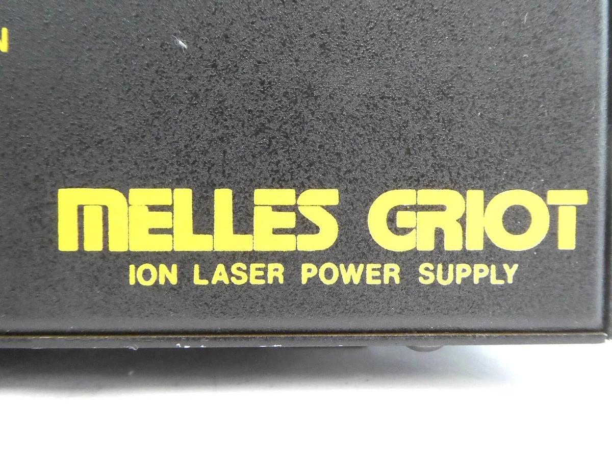 Used Melles Griot 176B-120B Ion Laser Head Power Supply Module Working Surplus