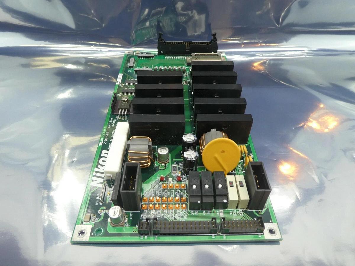 Used Nikon 4S018-789 Power Distribution PCB IU-PWR1 NSR FX-601F Working Surplus
