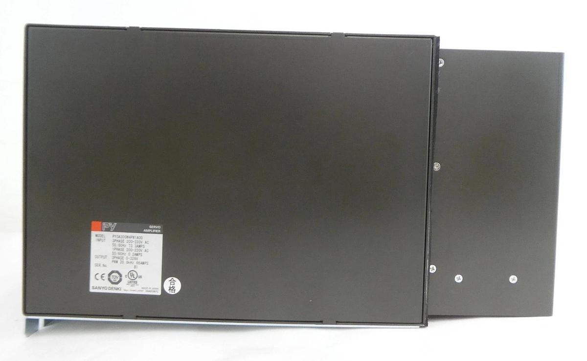 Used Sanyo Denki PY0A300W4PW1A00 PY Servo Amplifier Working
