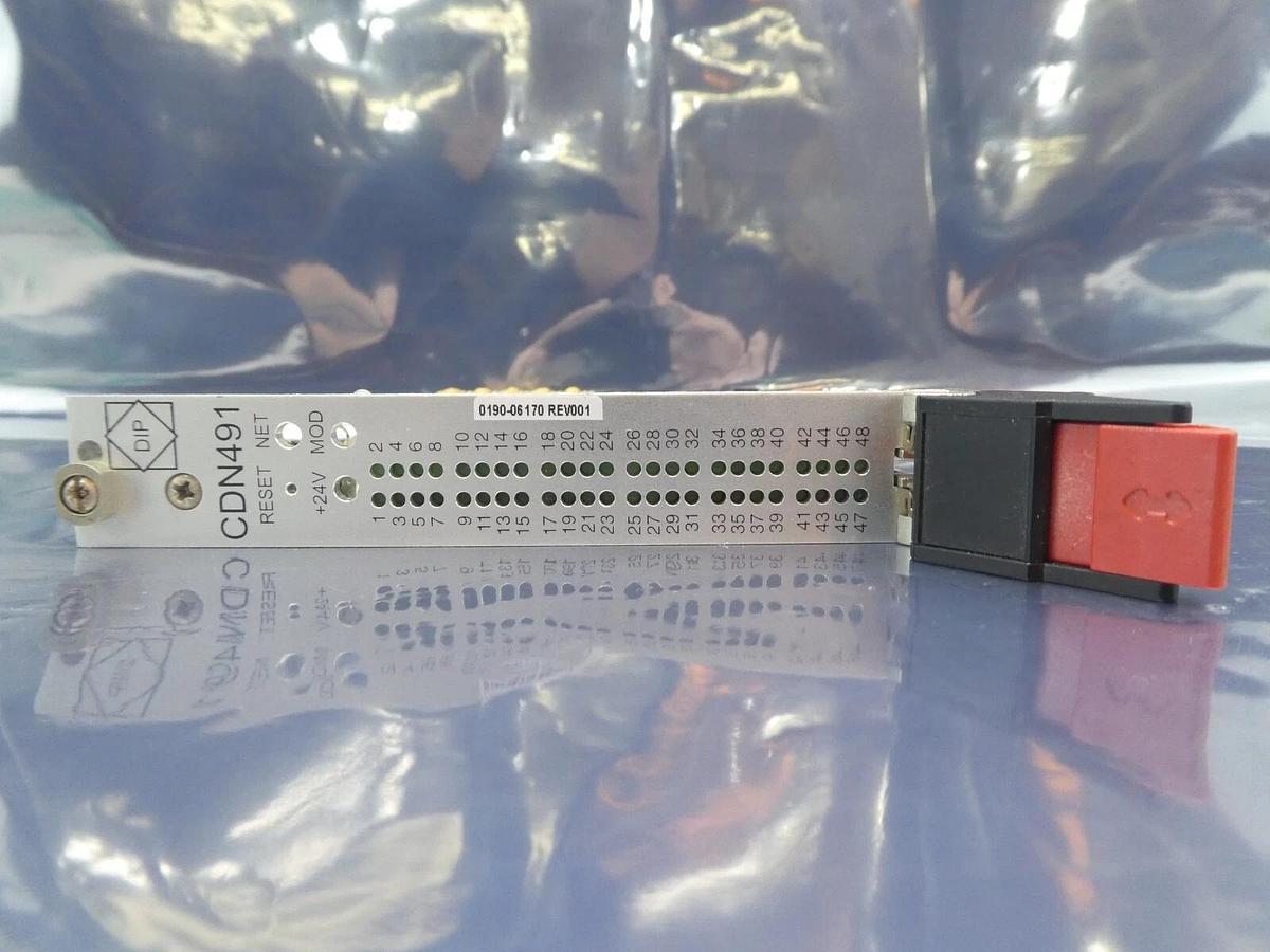 Used DIP 15049105 DeviceNet I/O PCB Card CDN491 AMAT 0190-06170 Working Surplus