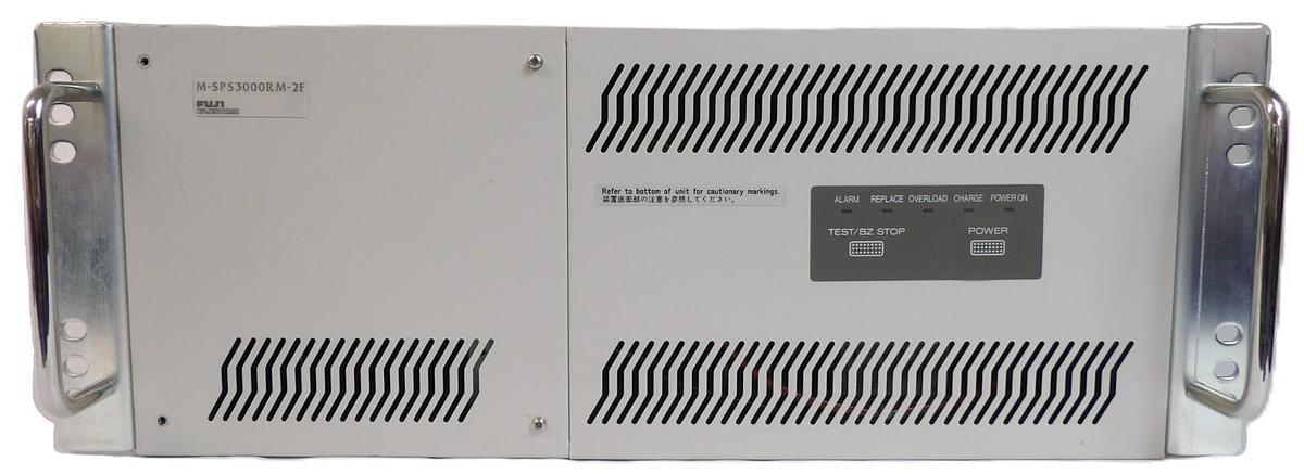 Used Fuji Electric M-SPS3000RM-2F Uninterruptable Power Supply UPS Working Surplus