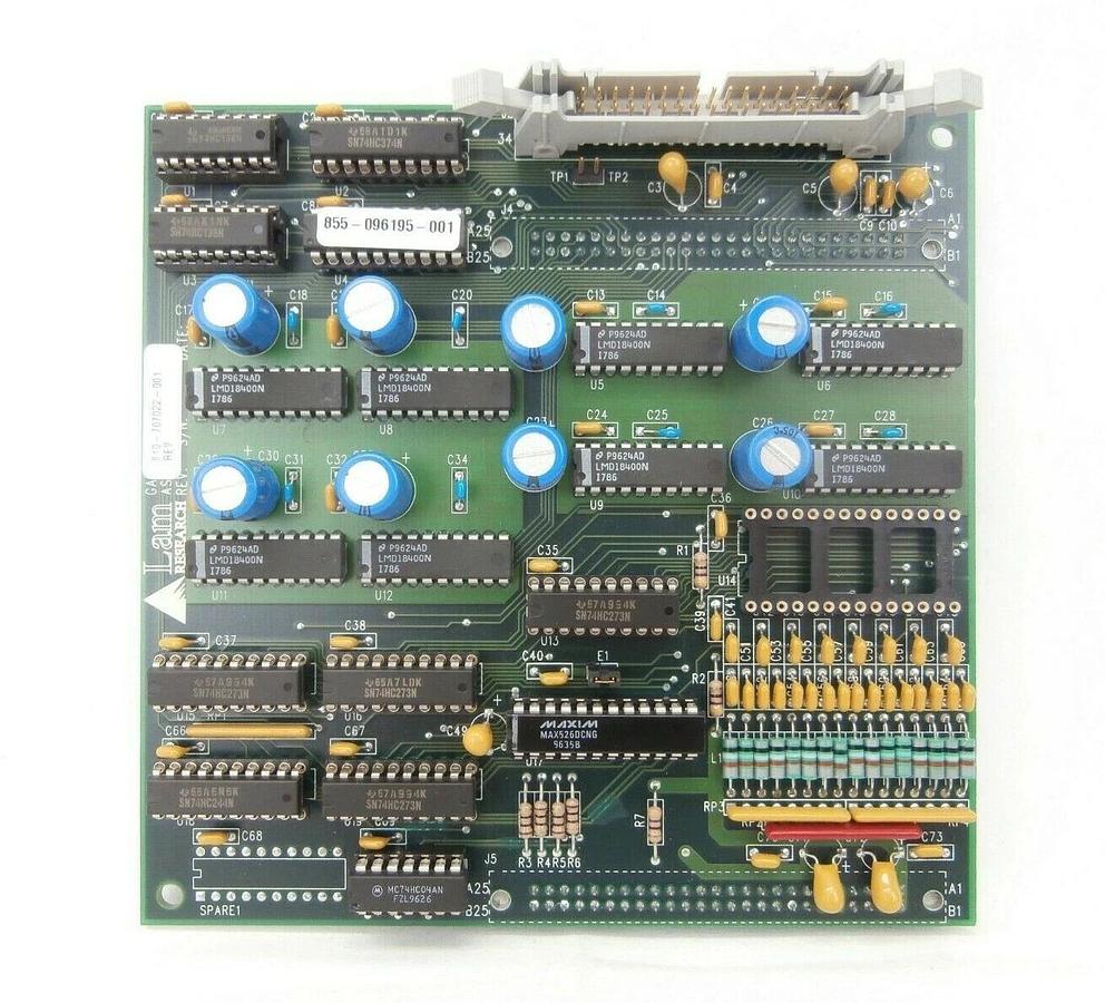 Used Lam Research 810-707022-001 Gas Box Expansion Board PCB Continuum Working Spare