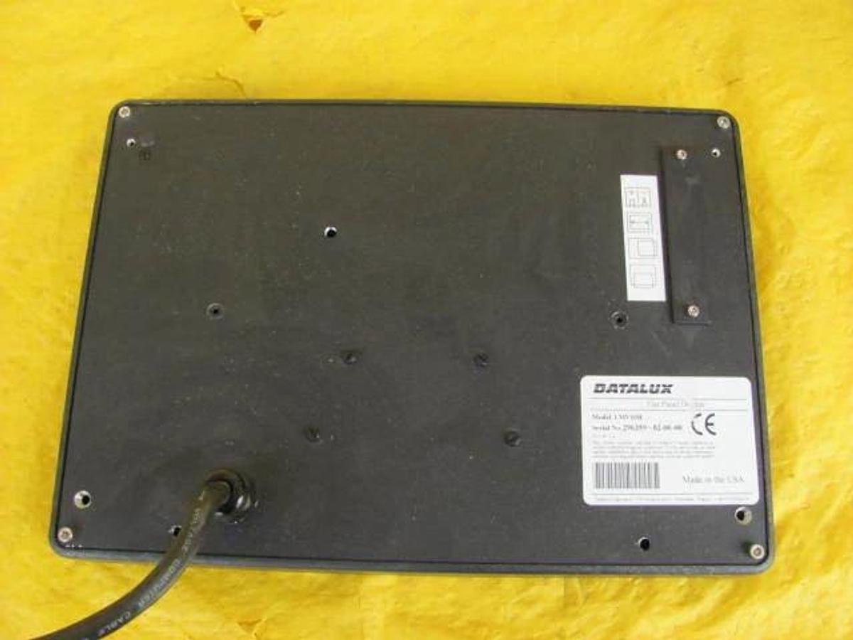 Used Datalux LMV10B 10" Flat Panel LCD Display Monitor Working Surplus