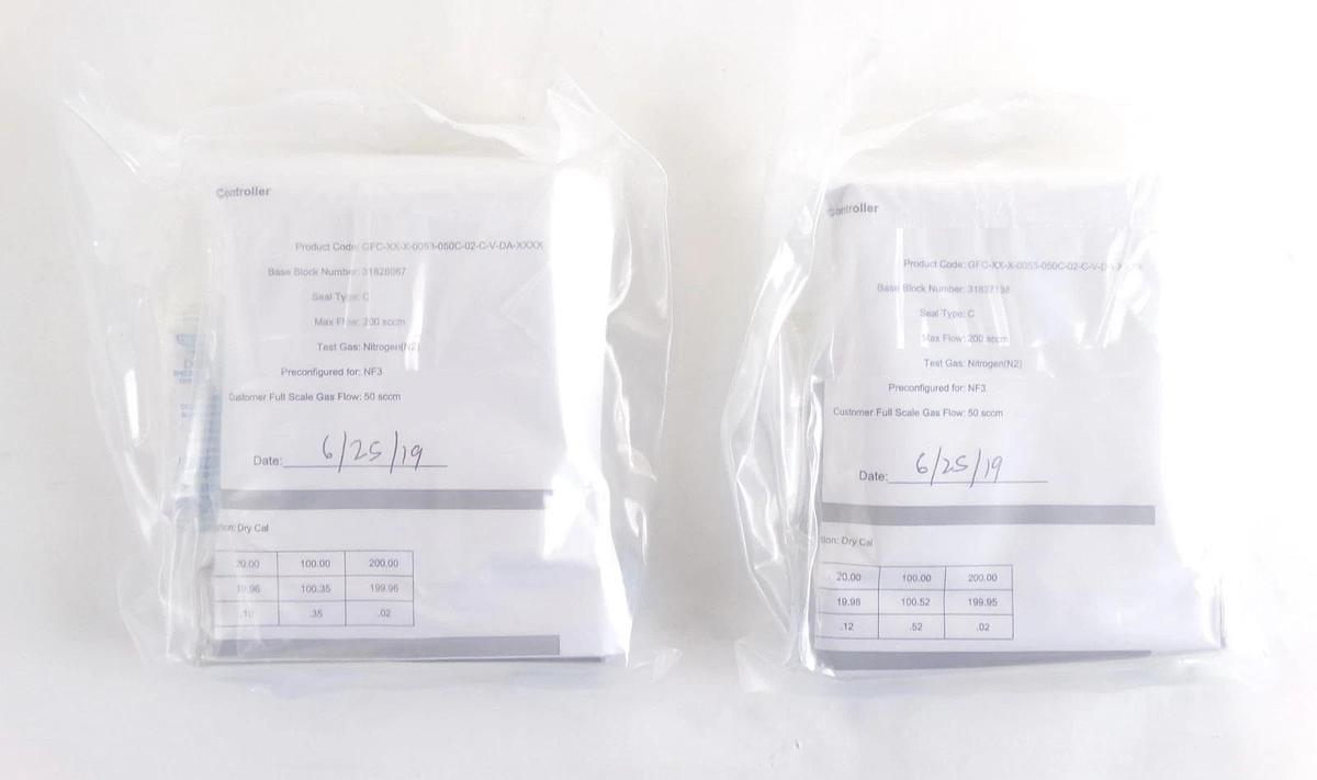 Pivotal Systems 32-03460 Mass Flow Controller MFC AMAT 0190-62495 Lot of 4 New