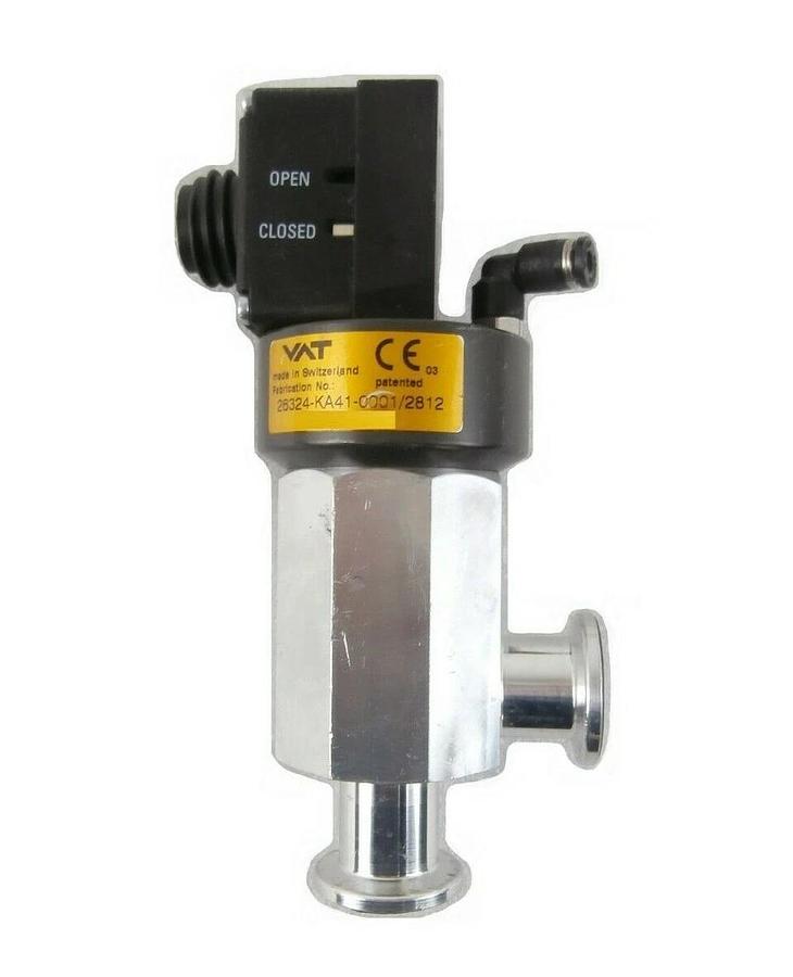 Used VAT 26324-KA41-0001 HV Angle Valve AMAT Applied Materials SemVision cX Working