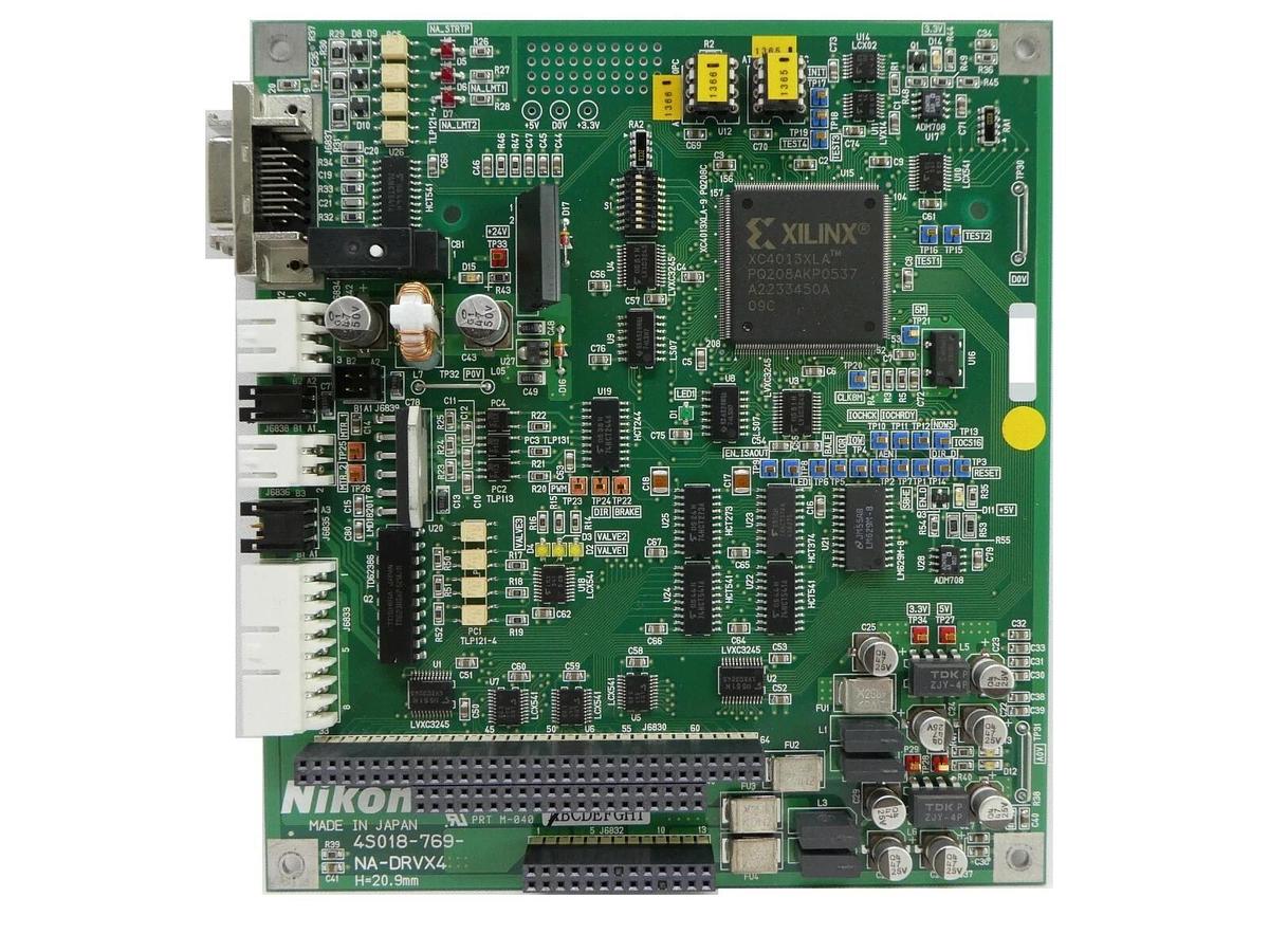 Used Nikon 4S018-769 Driver Board PCB NA-DRVX4 H=20.9mm NSR-S205C Working Spare