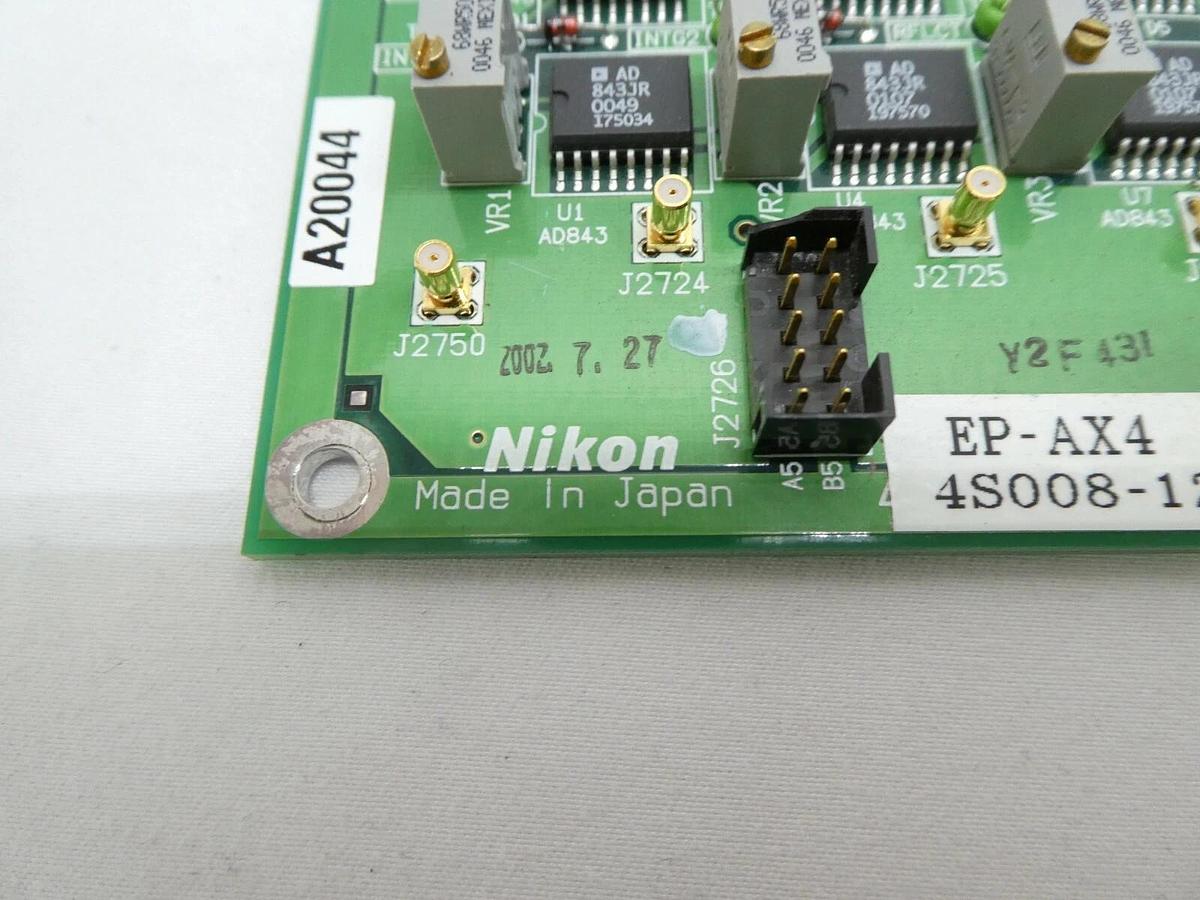 Used Nikon 4S008-124 Analog to Digital PCB EP-AX4 NSR Series Working Surplus