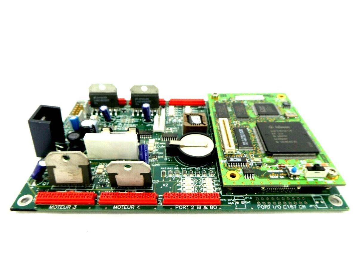 Used RECIF Technologies MOBBH0131D Motherboard PCB with CPU CPUAH0027A Working Spare