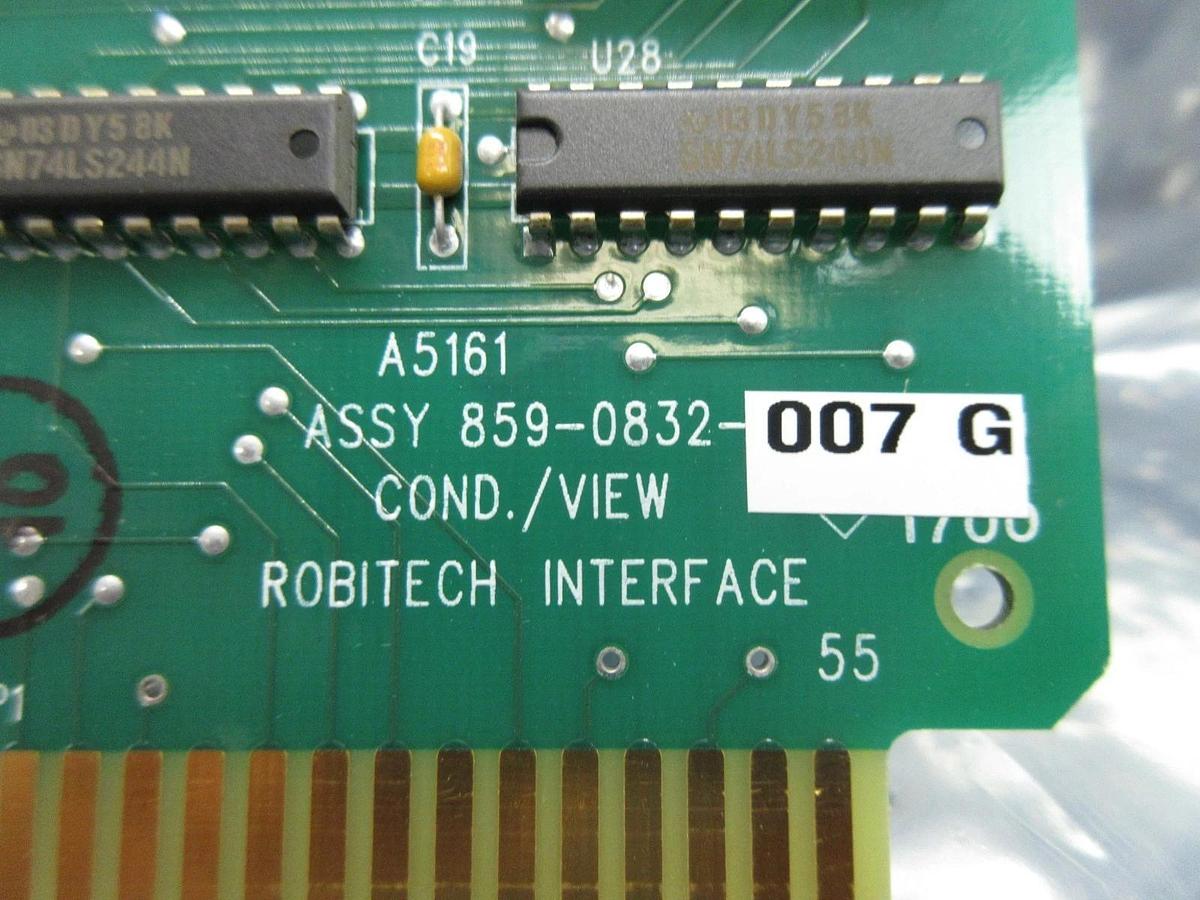 Used SVG Silicon Valley Group 859-0832-007 Interface PCB Card Rev. G 90S Used Working