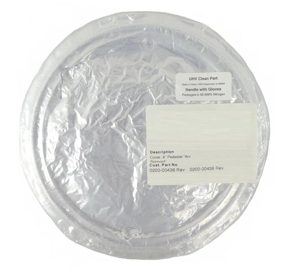 AMAT Applied Materials 0200-00438 Arc Sprayed 8" Pedestal Cover New Surplus