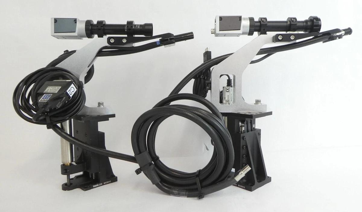 Used Edmund Optics 63731 1.0x Optical Lens Assembly Set with Cables Working Surplus