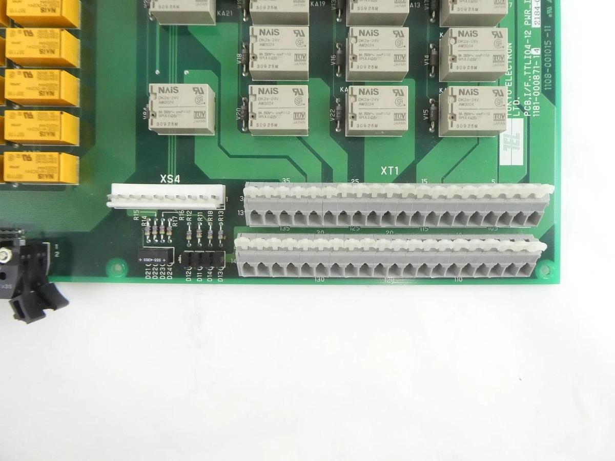 Used TEL Tokyo Electron 2184-020047-11 TTLI04-12 PWR_INTLK PCB 1181-000871-14 Working