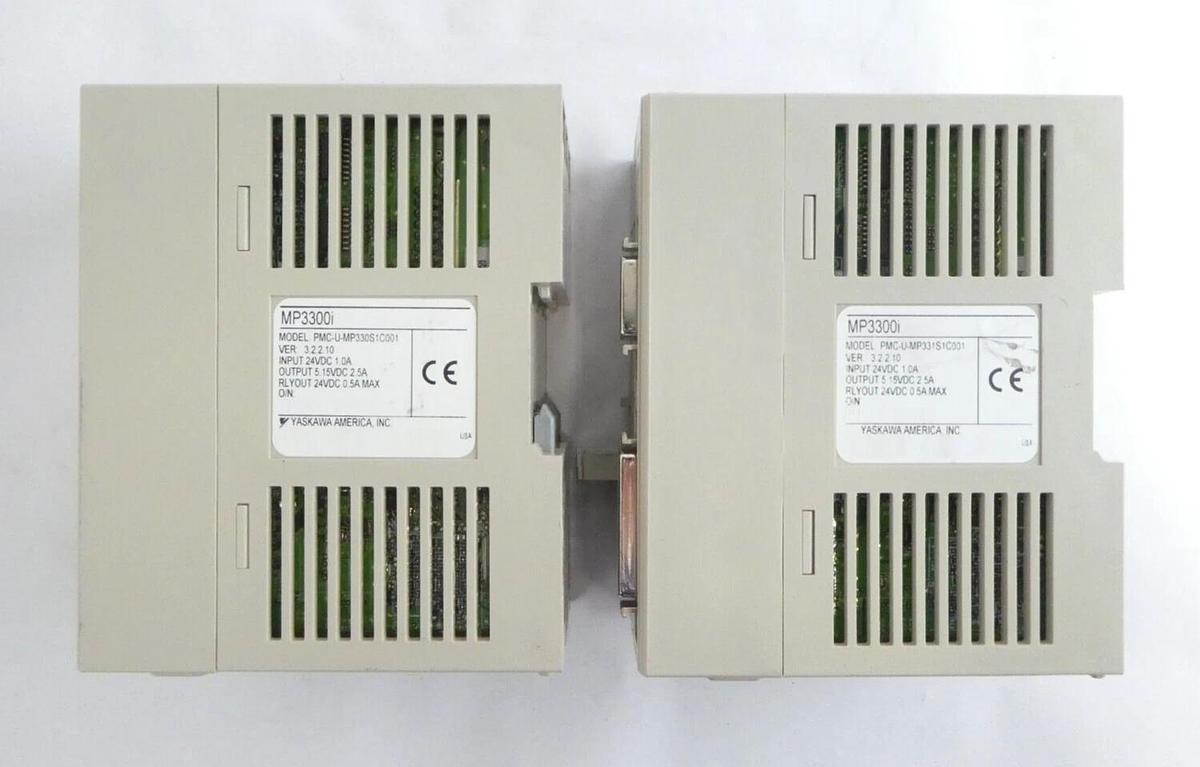 Used Yaskawa Electric SGD7W-1R6A30AY0810A MP3300i Servo Drive SERVOPACK Lot of 7