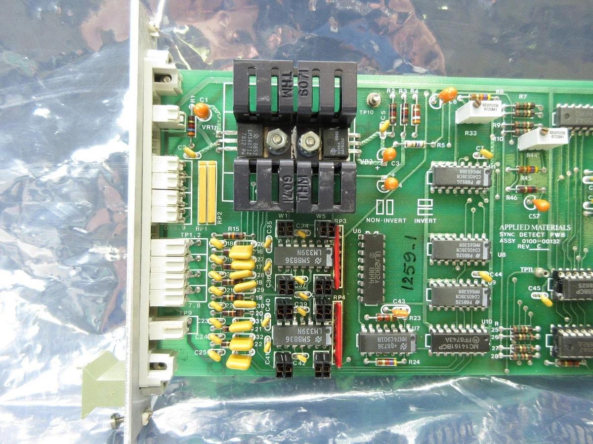 Used AMAT Applied Materials 0100-00132 Sync Detect PWB Card PCB Untested AS-IS