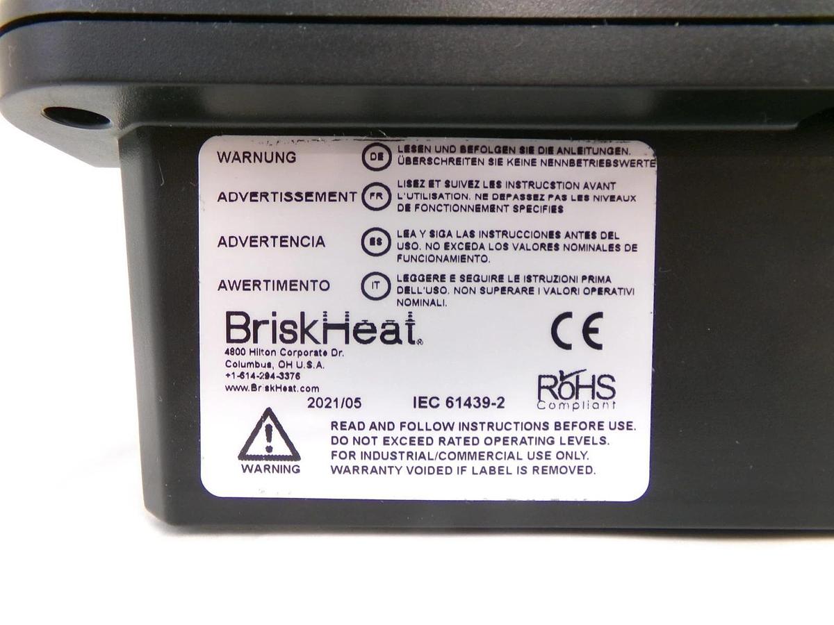 Used BriskHeat LYNX-OI-10 Digital Tempurature Controller Working