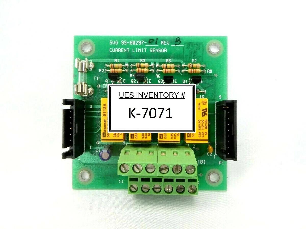 Used SVG Silicon Valley Group 99-80297-01 Current Limit Sensor 03-80297B-01 Working