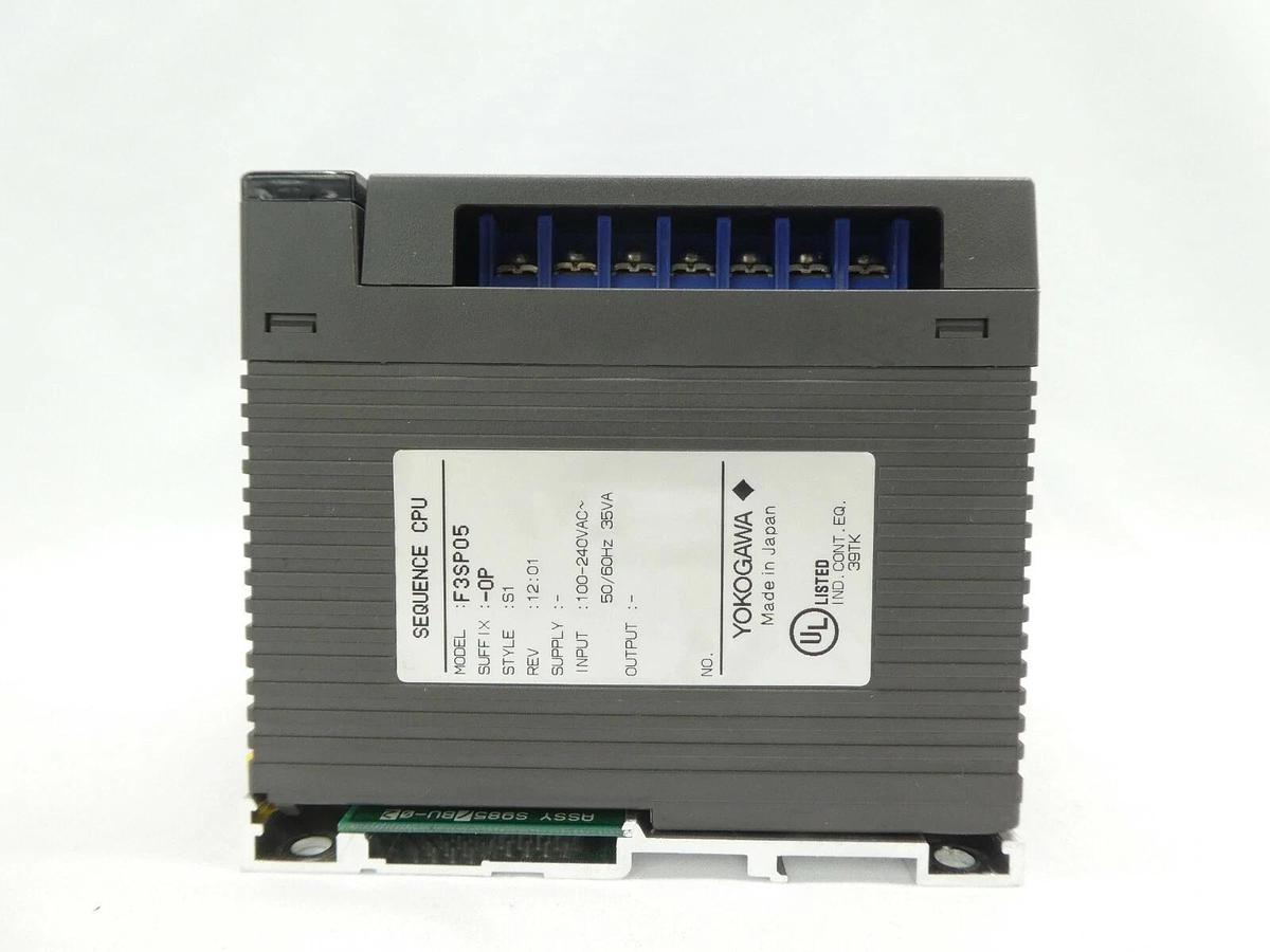 Used Yokogawa SP05-0P Programmable Logic Controller PLC Factory Ace WD64-3N LC51-2N