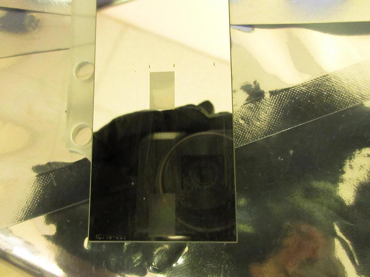 Used Nikon 4G746-201 Wafer Stage Fiducial Plate NSR System Used Working