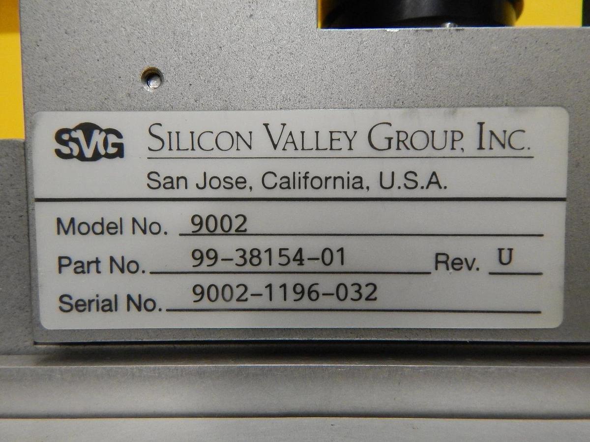 Used SVG Silicon Valley Group 99-38154-01 Shuttle Arm Assembly Rev. U 90S DUV Working
