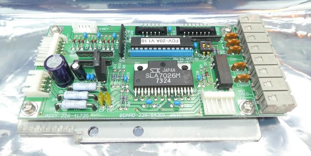 Used Shimadzu 228-41735 Valve Motor Drive PCB 228-54301 Working Surplus