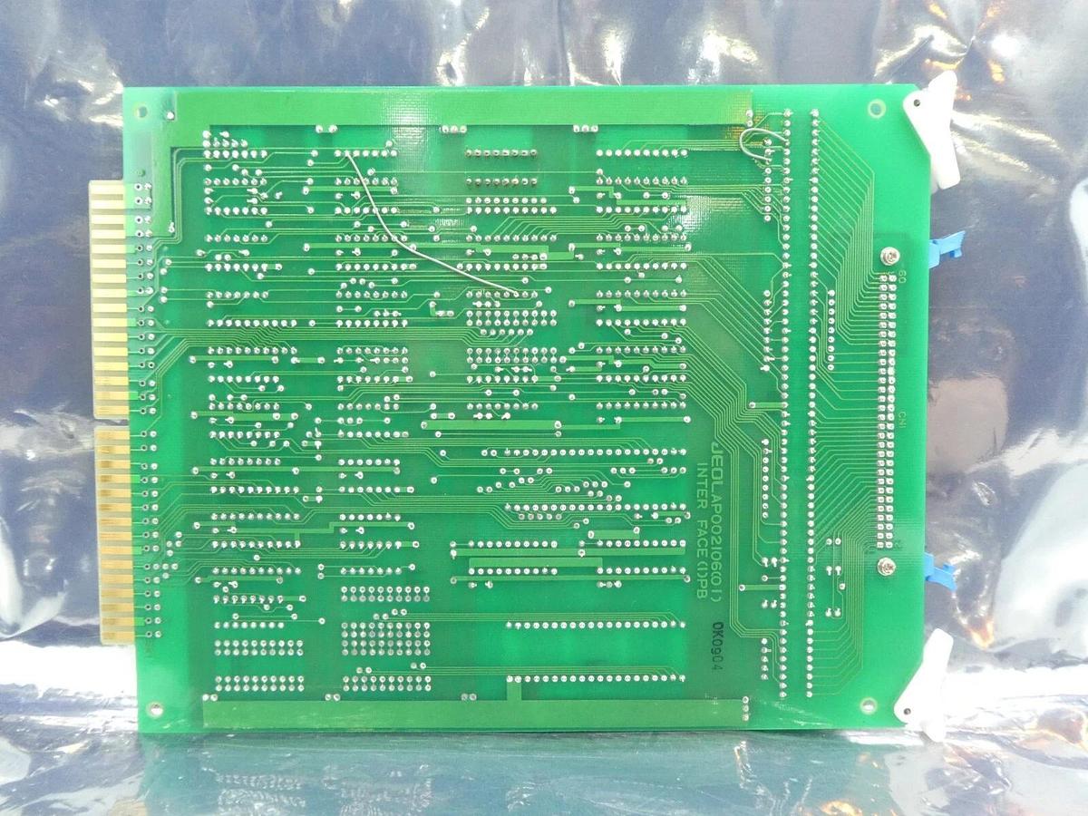 Used JEOL AP002106(01) Inteface PCB Card INTER FACE(1) PB JSM-6300F SEM Working Spare