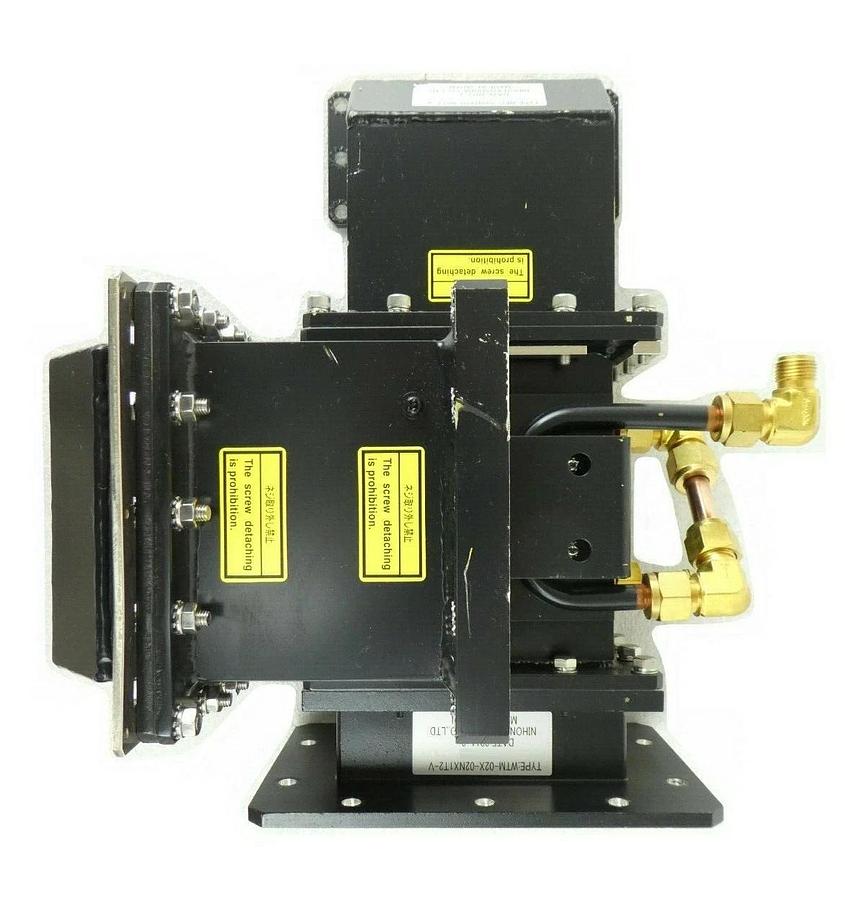 Used Nihon WUG-022NK14T3-V RF Waveguide WTM-02X-02NX1T2-V WEC-029NX50•90T2-V Working