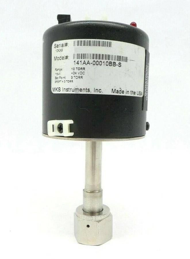 Used MKS Instruments 141AA-00010BB-S Baratron Vacuum Switch Tested Working Surplus