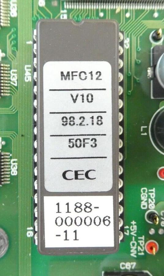 Used TEL Tokyo Electron 1181-000821-11 MFC12-1 PCB Card 1108-000967-11 Working Spare