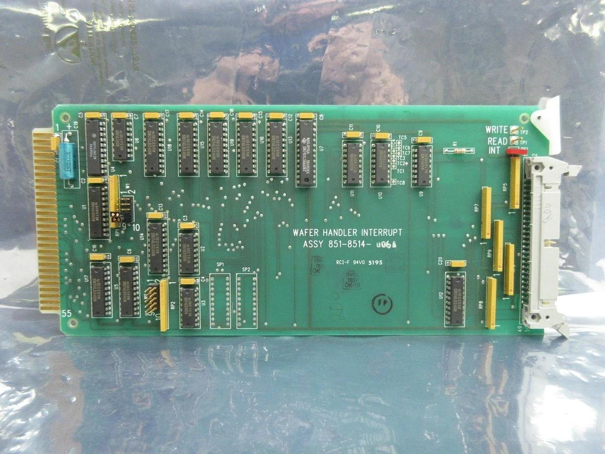 Used SVG Silicon Valley Group 851-8514-006 Wafer Handler PCB Card Rev. A 90S Used