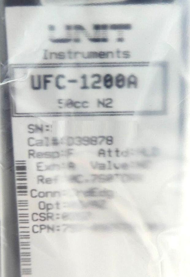 Refurbished Unit 1200-100042 MFC UFC-1200A 50 SCCM N2 Lam 797-098570-303 OEM Refurbished