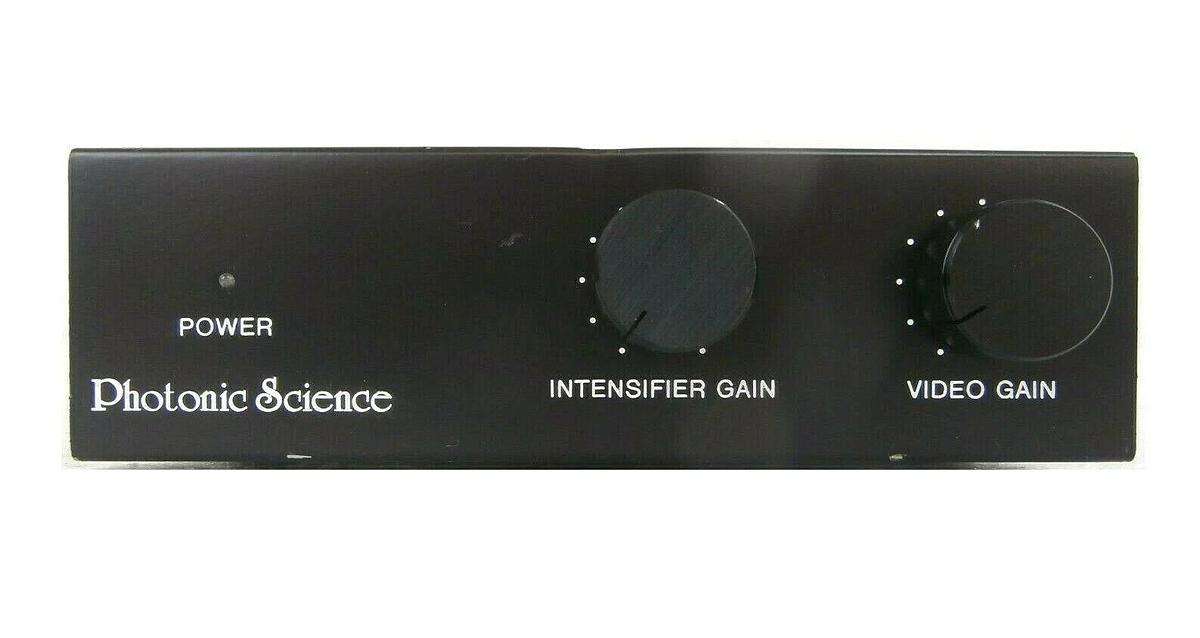 Used Photonic Science XRI Video and Intensifier Gain Image Controller Working Surplus