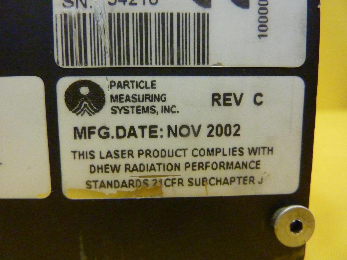 Used Particle Measuring Systems FiberOptic Interface Module FiberVac Used Working